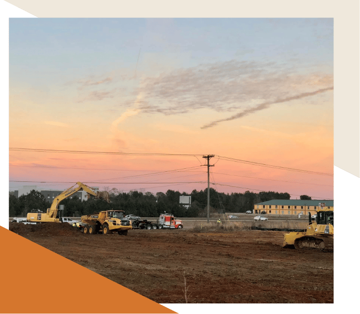 Photo of Doc's Toyota construction site