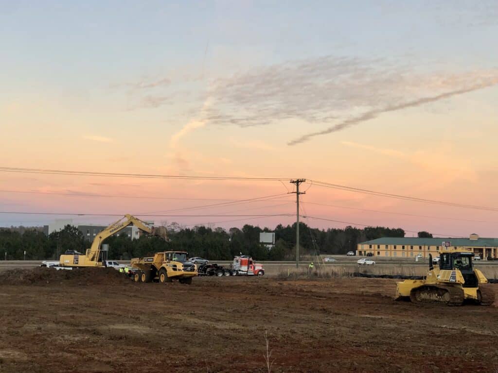 Doc’s Toyota construction site