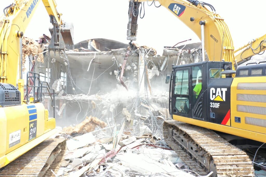 Photo of Neshoba Demolition site