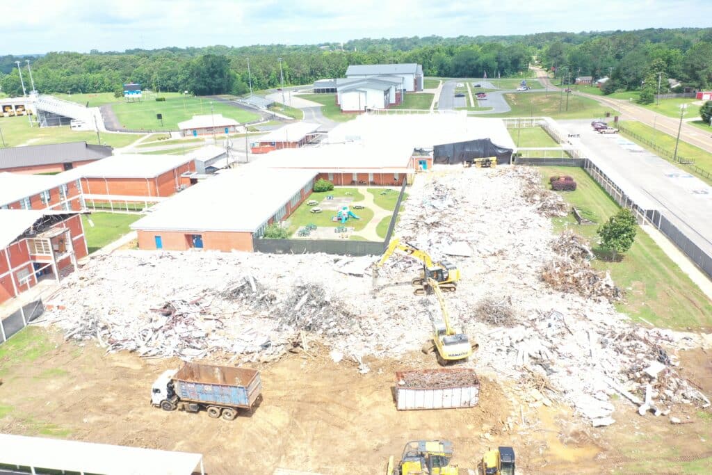 Photo of Neshoba Demolition site