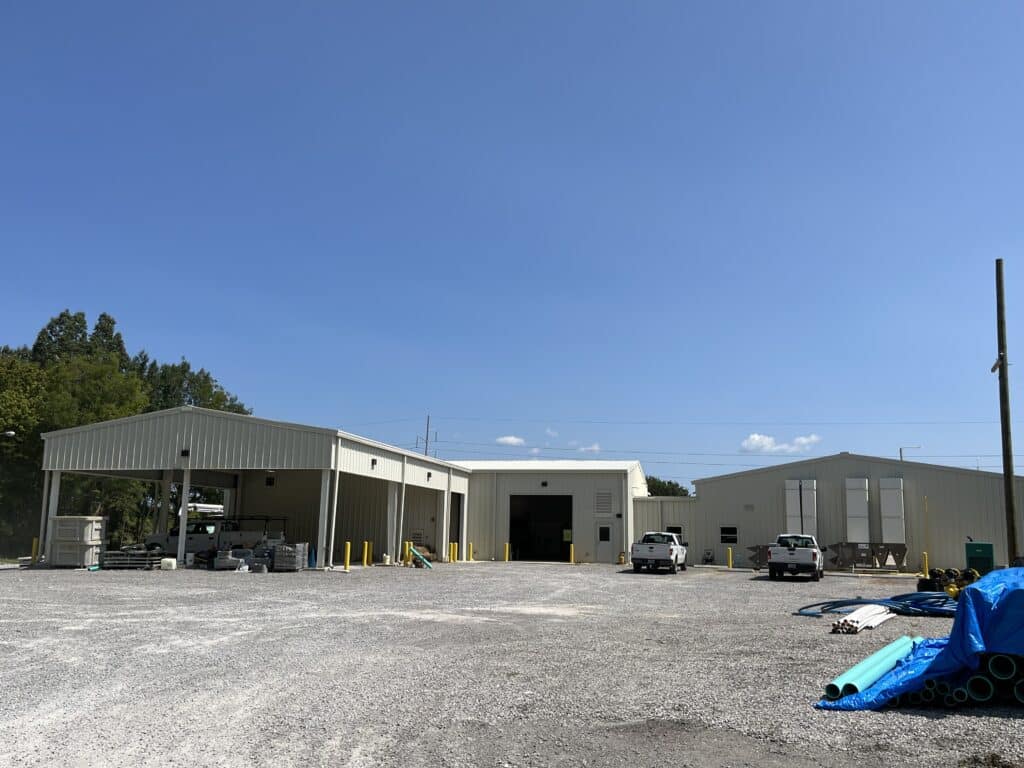 Photo of Starkville utilities site
