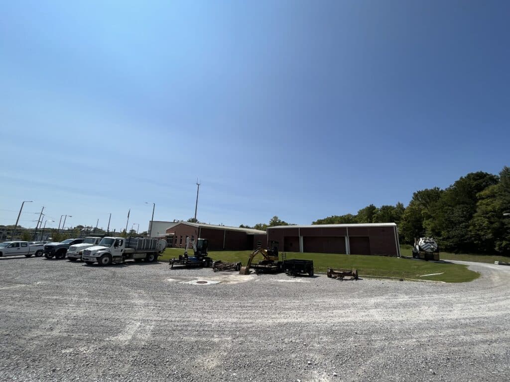 Photo of Starkville utilities site