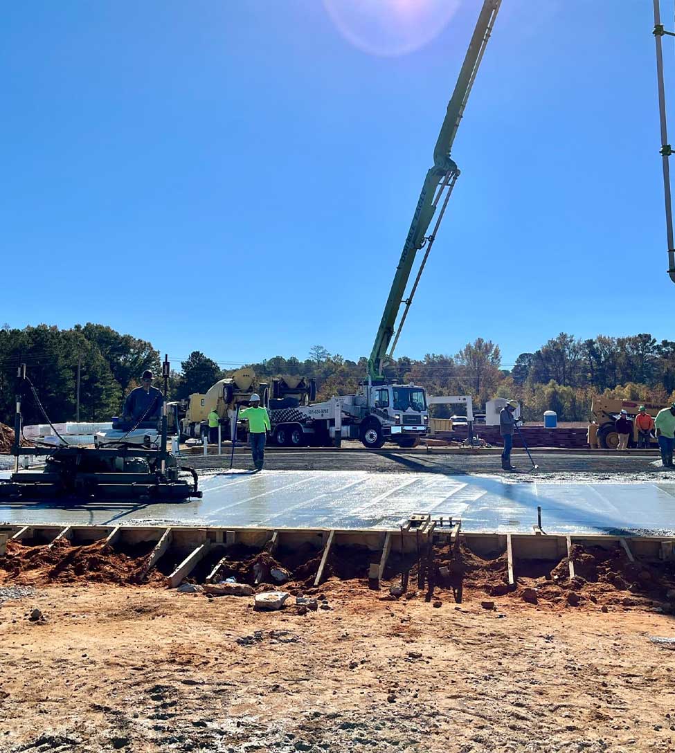 gas line trenching in Philadelphia MS